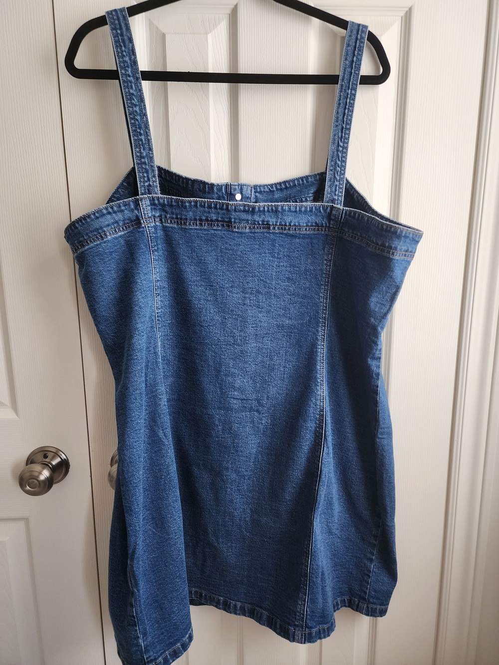 GAP Blue Denim Button-Front Mini Dress Size XXL - Picture 8 of 9